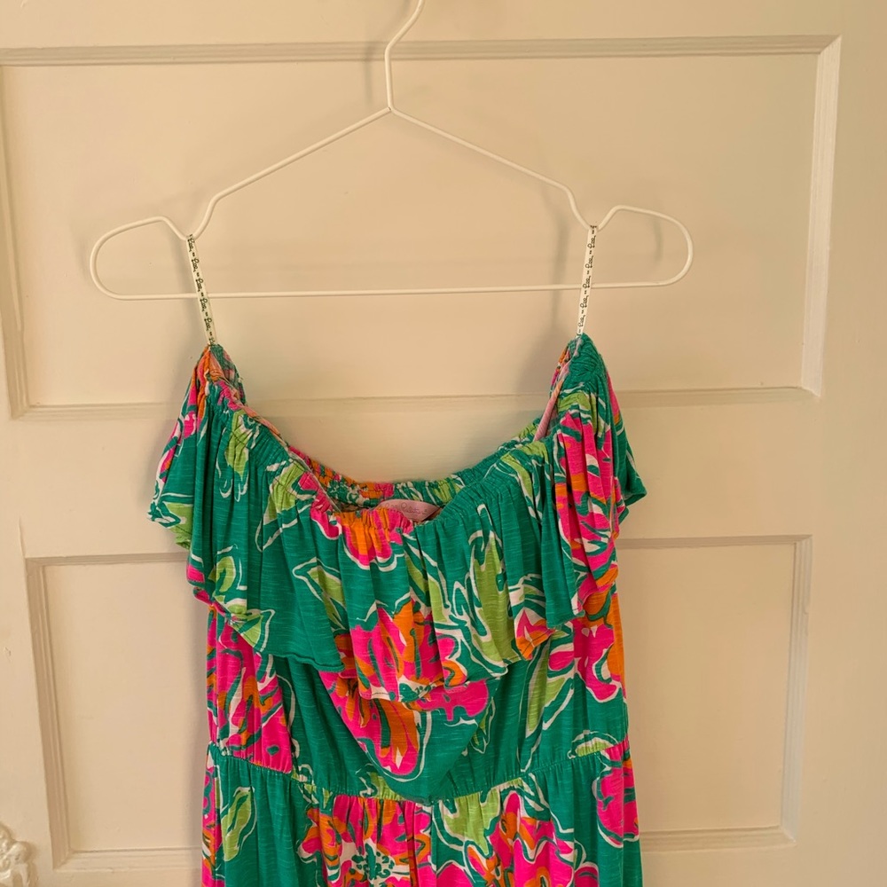 Lilly Pulitzer maxi print dress